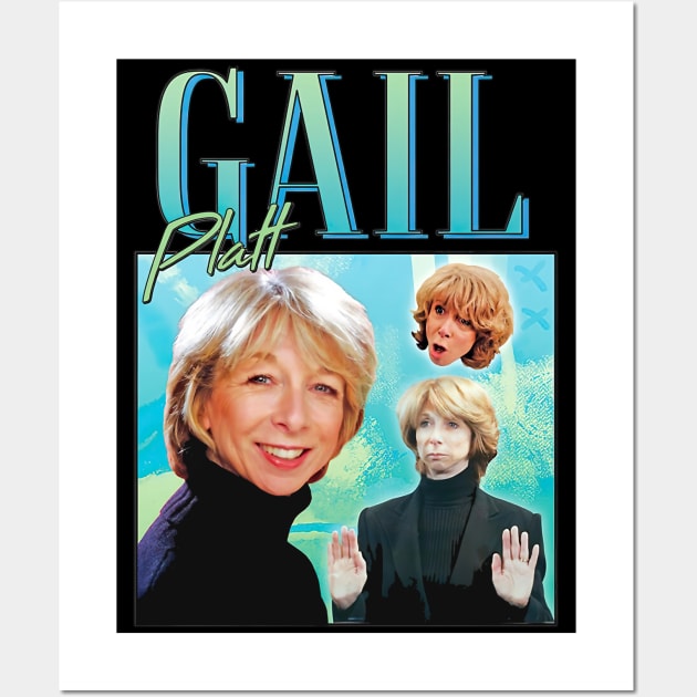 Gail Platt Homage UK TV Corrie Street Legend Wall Art by PopcornShow